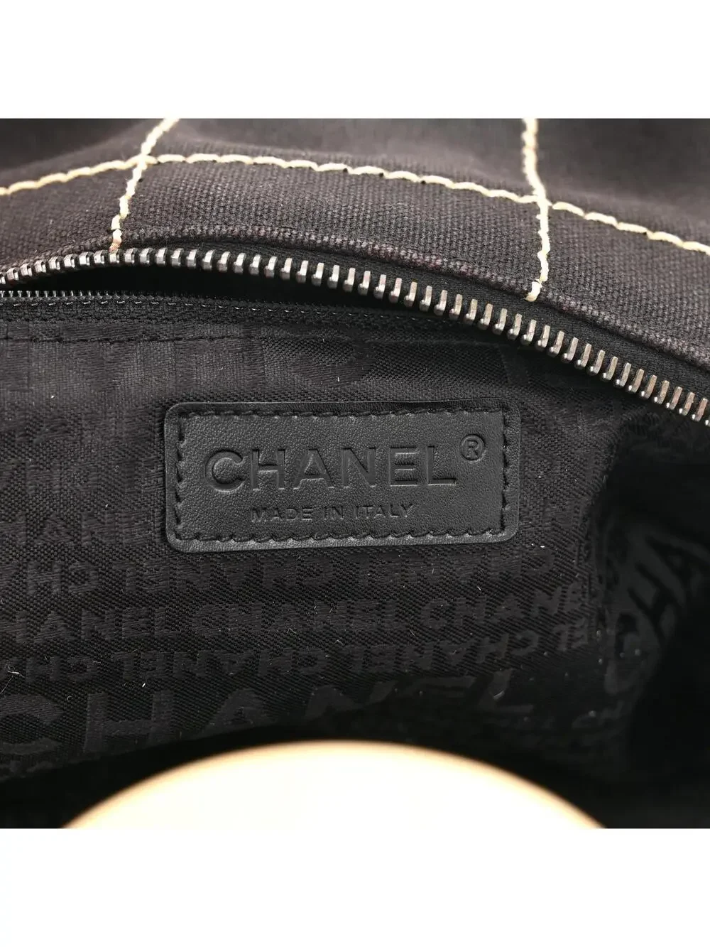 Chanel Canvas Square Stitched Cc Boston #328858C99B